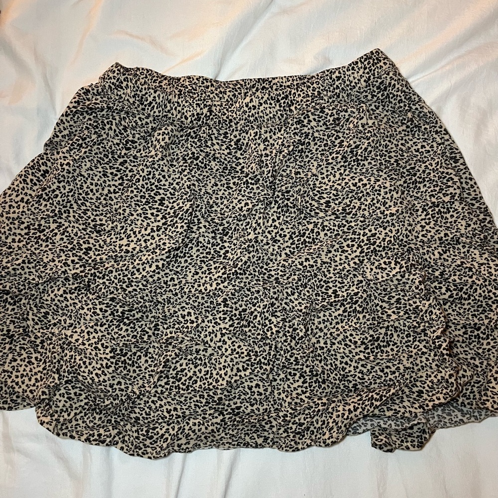 American Eagle AE Cheetah Print Skirt Women's Size Small